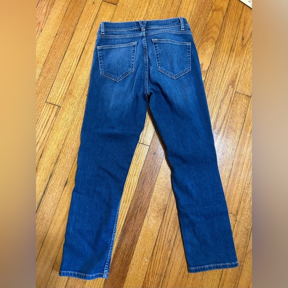 Vineyard Vines Jeans Womens Size 26 Blue High Rise Straight Stretch Denim Ankle - Picture 10 of 10